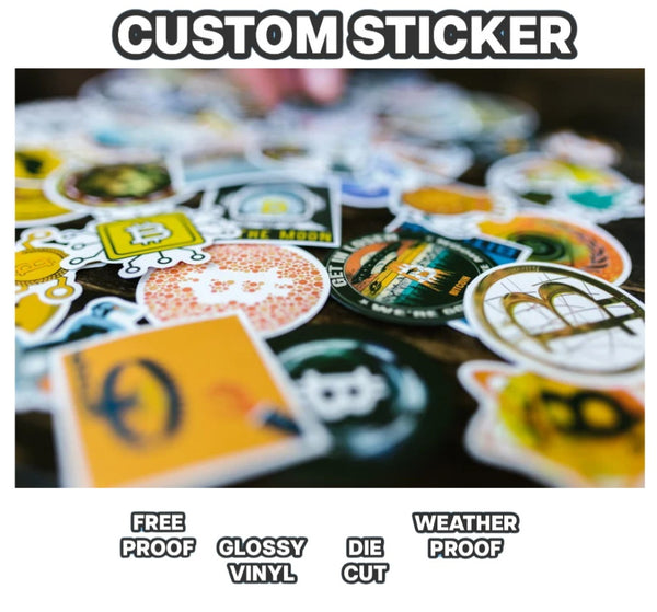 Custun sticker /car decal/waterproof