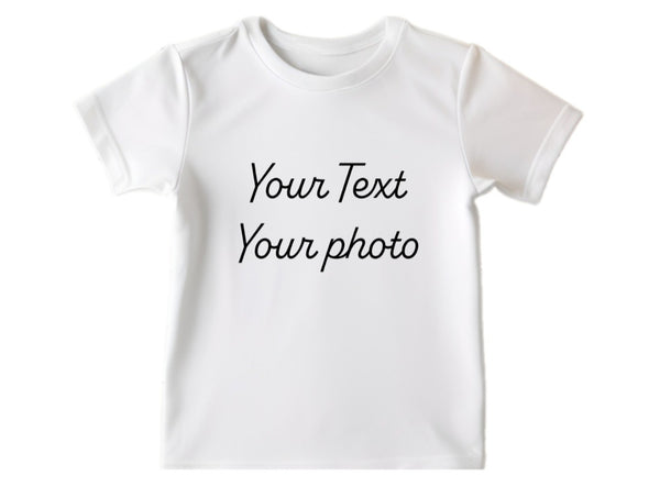 Unisex custom kids shirt, custom  logo shirts, personalized T-shirts